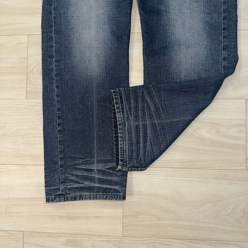 Vintage Y2K Ecko Unltd Embroidered Jeans Size 34x31 Baggy Relaxed Blue Denim - Picture 3 of 11